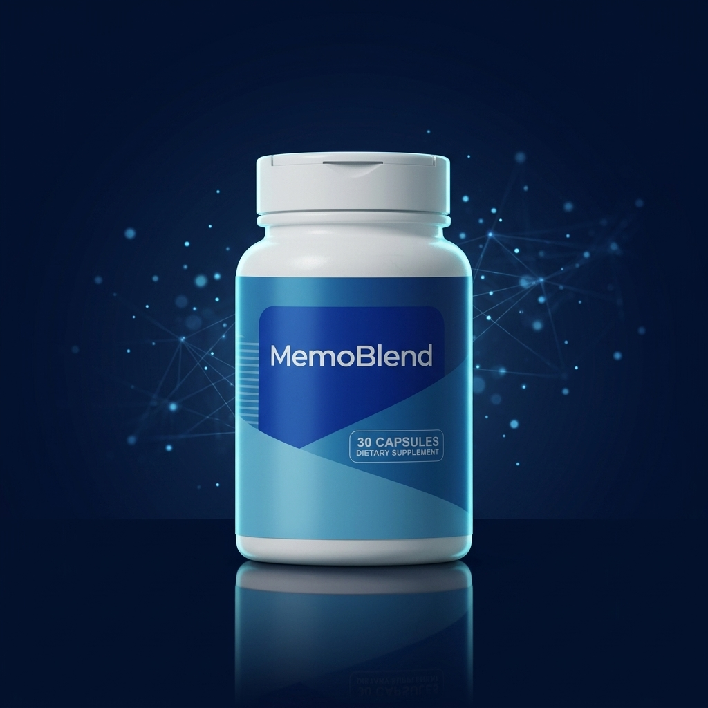 Memoblend supplement bottle